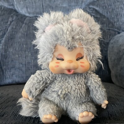 NYAMY ニャーミーぬいぐるみ　1979年　レア商品 希少 NYAMY 白ネコ ニーヤ ぬいぐるみ 19cm [レア][WASHINO][猫