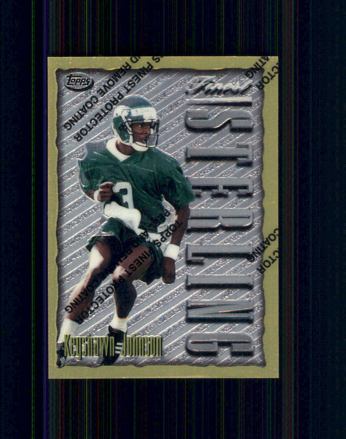 1996 Finest #270 Keyshawn Johnson
