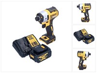"Dewalt Dcf 887 M1 Schlagschrauber 18 V 205 Nm 1/4\" + 1X Akku 4,0 Ah + LadegeräT"