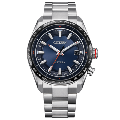 CITIZEN ATTESA ACT Line CB0287-68L Titanium Eco-Drive Radio Solar 