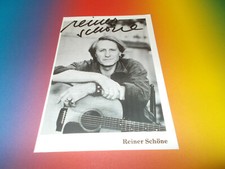 Reiner Schöne  signiert signed autograph  Autogramm auf Autogrammkarte