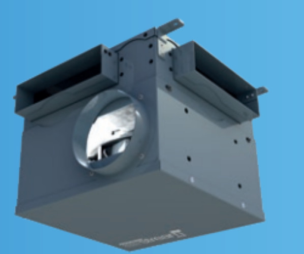 Brookvent Airstream ACE H 4 x 204x60 Spigot MEV Unit (EC Motor, Humidistat)