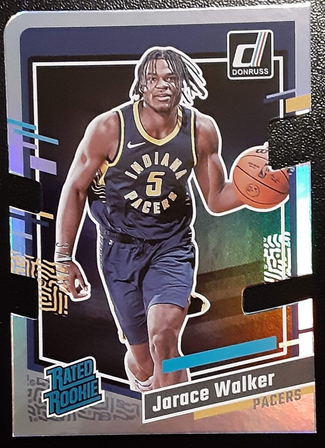 2023-24 Donruss Press Proof Silver Die-Cut Rated Rookie /75 #207 Jarace Walker