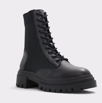 Womens Leather Lace Up Boots Aldo Reflow Sz 10 | eBay display picture 1
