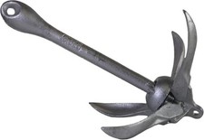 9 lb Galvanized Folding Boat Anchor