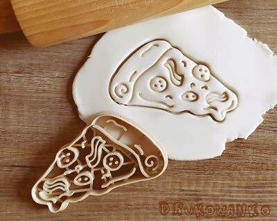 Pizza Slice Cheese Salami Ham Fast Food Meat Sweet Food Cookie Cutter