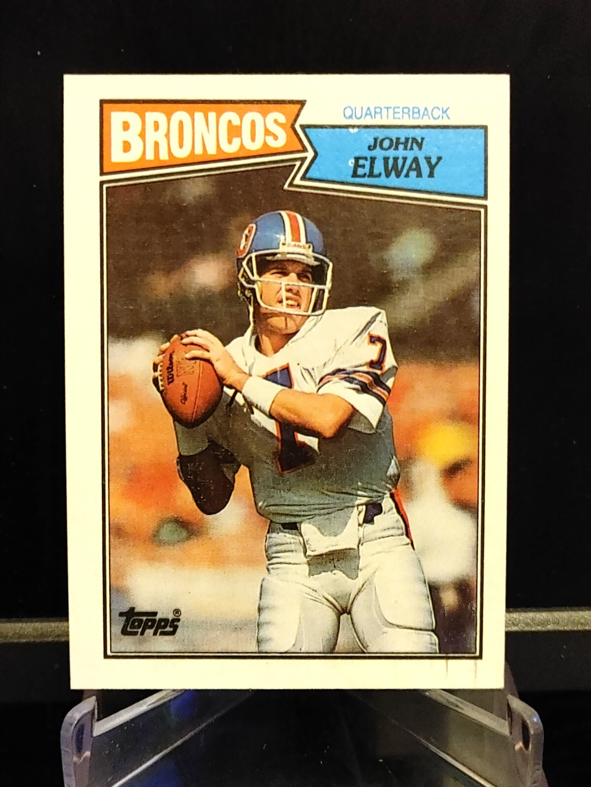 John Elway 1987 Topps #31 - Denver Broncos