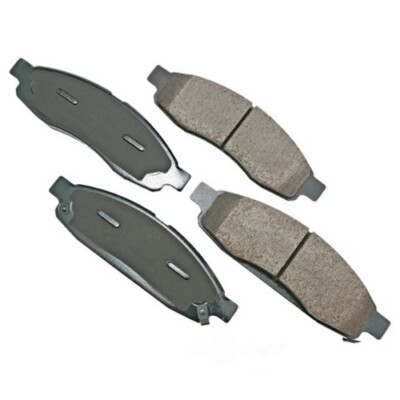 Disc Brake Pad Set-ProACT Ultra Premium Ceramic Pads Akebono ACT1015