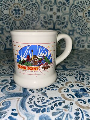 Vintage Cedar Point Amusement Park Souvenir Coffee/Tea Mug