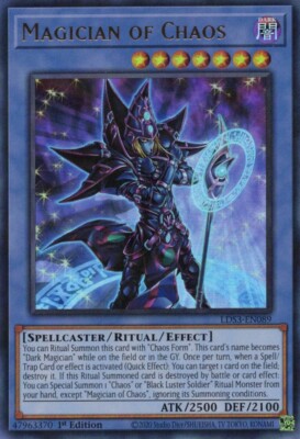 Magician of Chaos LDS3-EN089 Legendary Duelists: Season 3 1st Edition NM