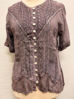 Vintage-Damenbluse (klassisch) kostenloser UK-Versand Top-Qualität schneller UK-Versand