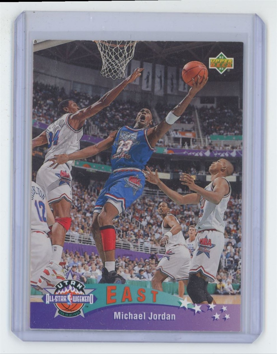 1992-93 Upper Deck Michael Jordan Basketball Card Chicago Bulls #425 A