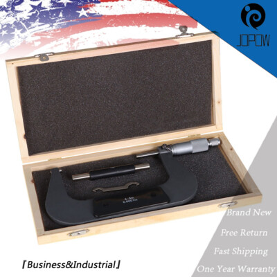 4-5'' .0001'' Carbide Tipped Precision Micrometer - Outside Micrometer