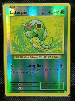 Pokemon - CATERPIE 3/108 - XY Evolutions - Reverse Holo - NM