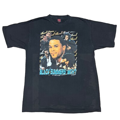 MAXWELL ''Black Summer Night'' Concert Tour R Shirt Mens 2XL XXL R&B Neo Soul