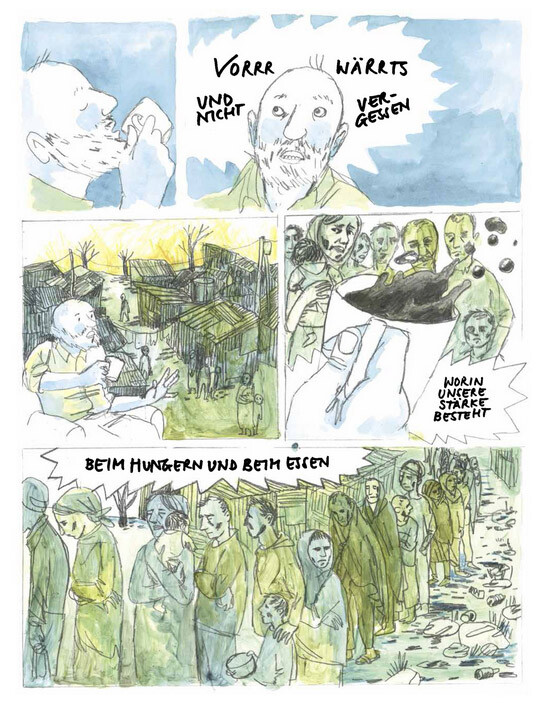 Thumbnail - Ernst Busch - Der Letzte Prolet Avant-verlag Jochen Voit Graphic Novel