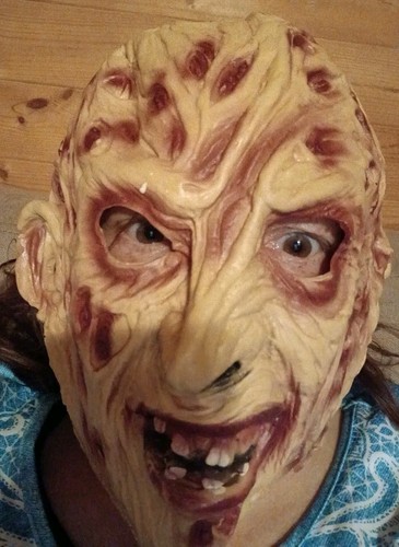 Freddy Krueger Nightmare on Elm Street Halloween Horror Mask Full Head Latex (p) - 第 1/5 張圖片