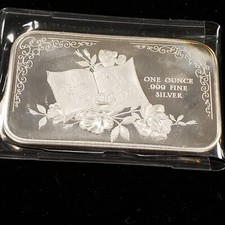 1 oz .999 Silver Bar - Mothers Day May 13 1973 - SKU-F1462 85.05 per troy oz