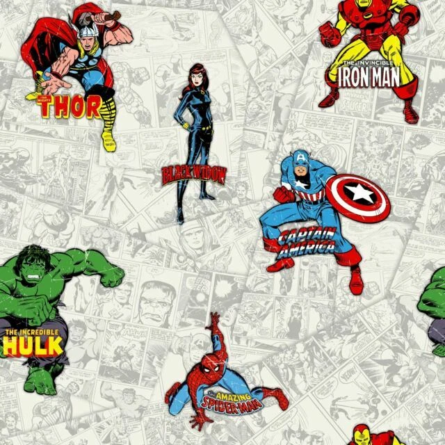 Marvel Wallpaper Rolls & Sheets