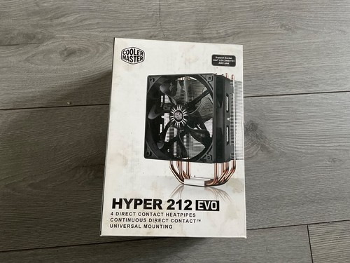 Cooler Master Hyper 212 Evo Air CPU Cooler with 120mm Fan, Universal Mounting - 第 1/3 張圖片