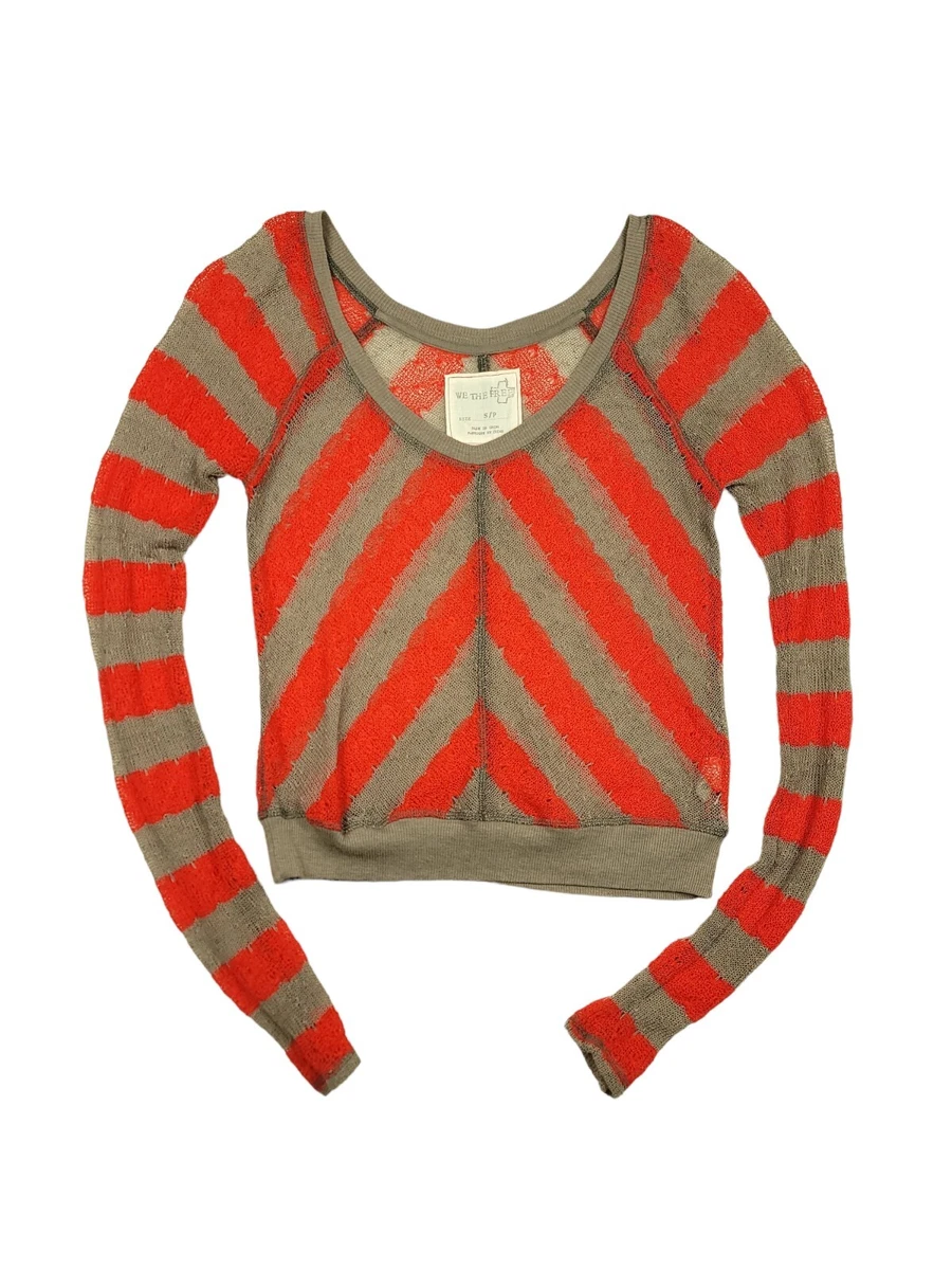 Free people shop chevron sweater