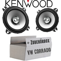 Kenwood Lautsprecher FüR VW Corrado Front 10Cm Koax Auto EinbauzubehöR Einbauset