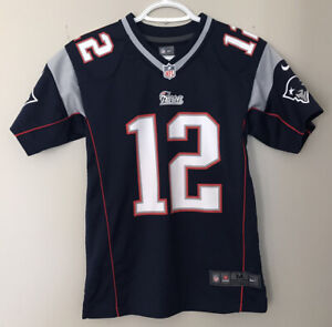 Details about Tom Brady NFL Youth New England Patriots Nike Navy Blue Game Jersey Size Medium