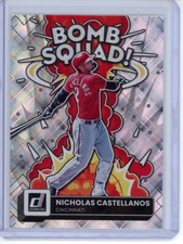2022  Donruss #BS-10 Nicholas Castellanos Bomb Squad Diamond