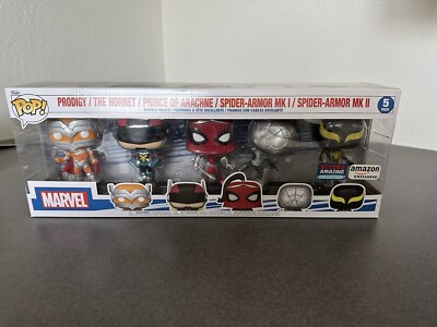 Funko Pop! Marvel: Beyond Amazing Spider-Man 5 Pack (Amazon Exclusive)