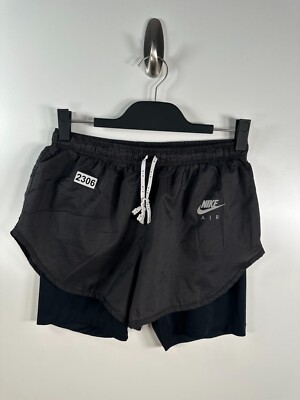 Nike Air Womens Active Shorts W/ Inner Cycling Elastic Waist