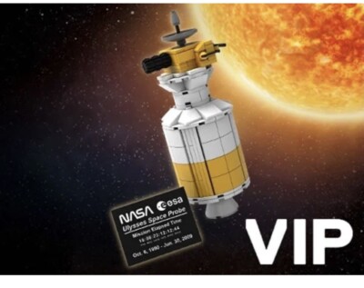 NEW LEGO 5006744 EXCLUSIVE NASA ULYSSES 1990 SPACE