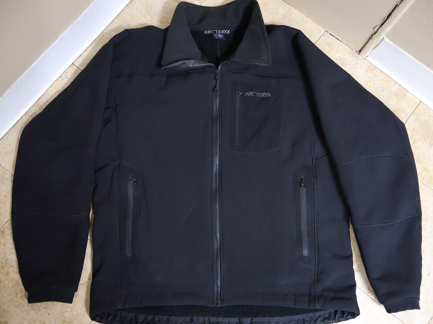 Arc'teryx Giacca Easyrider Uomo (2007 Made in Canada) XL Nero