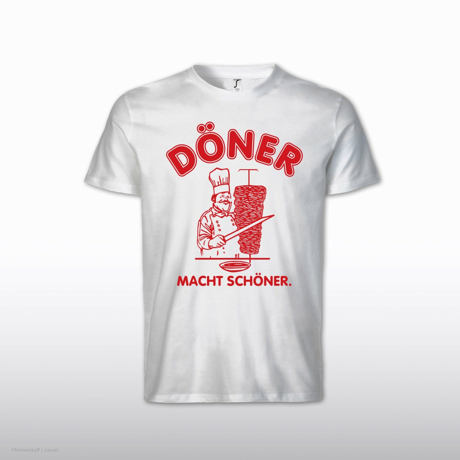 KEEN T shirt divertente DÖNER KEBAB regalo cult per giranti appassionati di pizza frase divertente