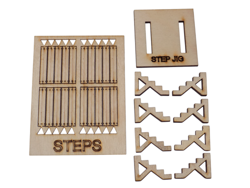 4 x 28cms Carriage Maintenance Wooden Platforms OO Gauge 1:76 scale Railway Kit - Picture 12 of 13