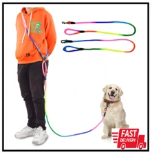 Hands Free Dog Leash 9.8Ft Rope Crossbody Dog Leash Reflective for Large Medium 