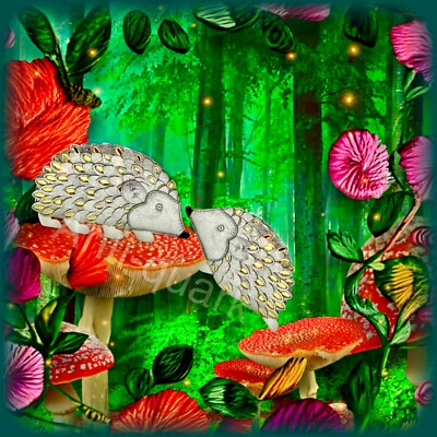 KATE SPADE SAMPLE SILVER HEDGEHOG CROSSBODY