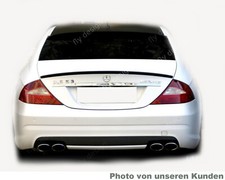 Heckflügel Aileron Duck Tail passend für Mercedes Benz CLS, Hecklippe Trunk Lid 