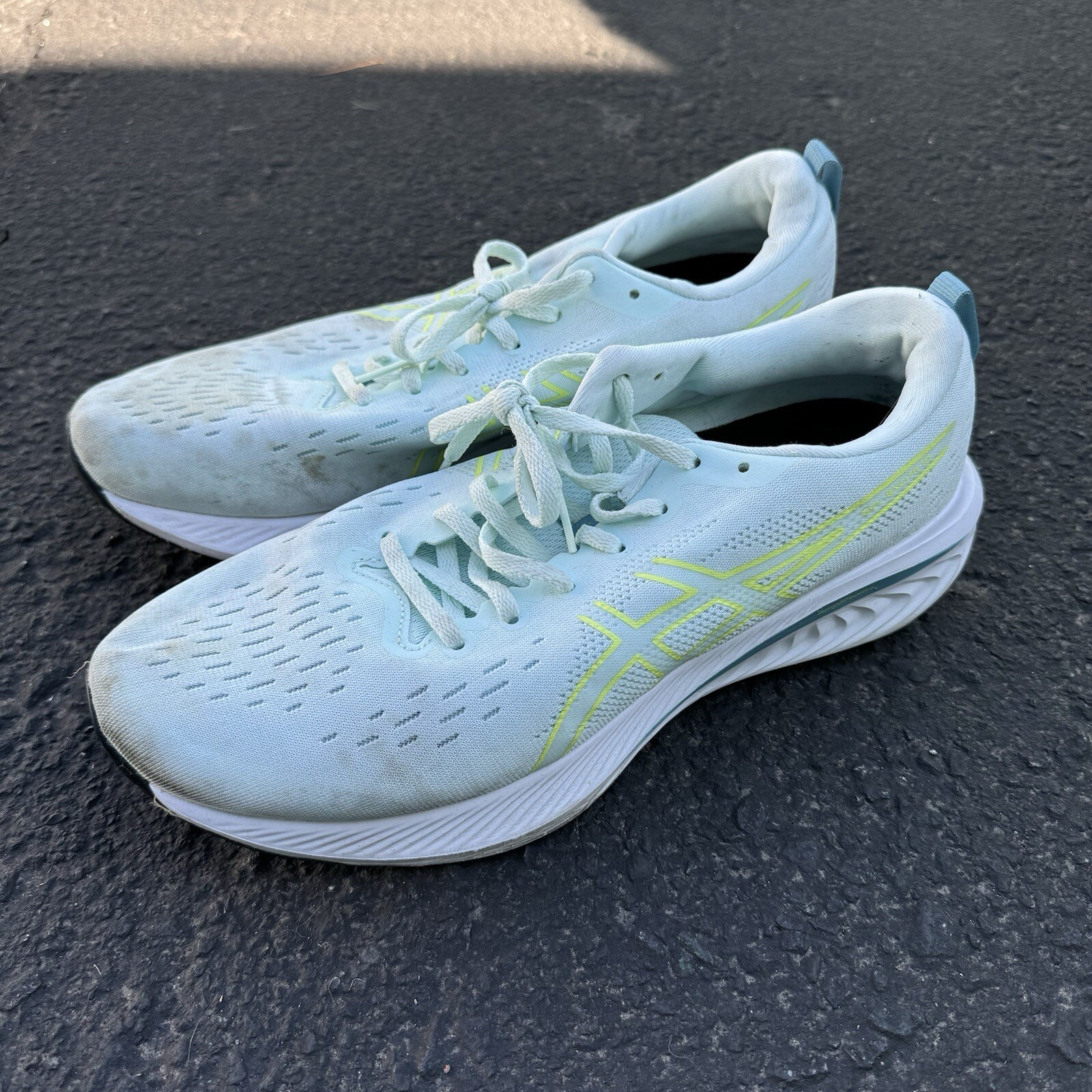 Asics Gel-Excite 10 Mujer Talla 12 Calmante Verde Mar