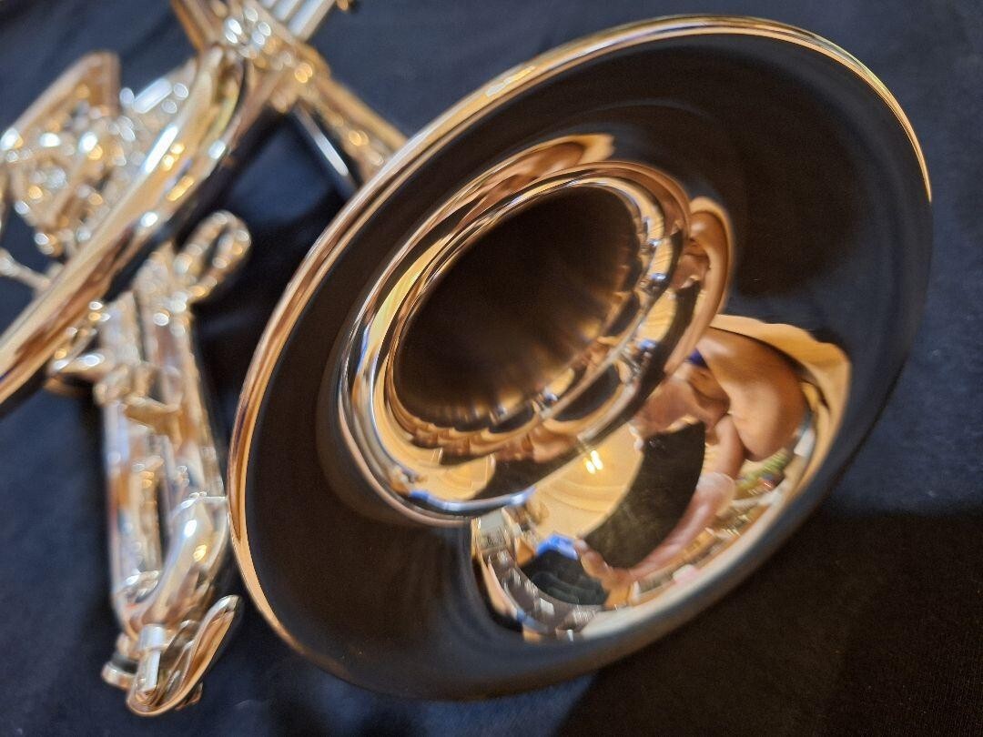 YAMAHA YCR-733 Cornet Silver Plated Professional Model with