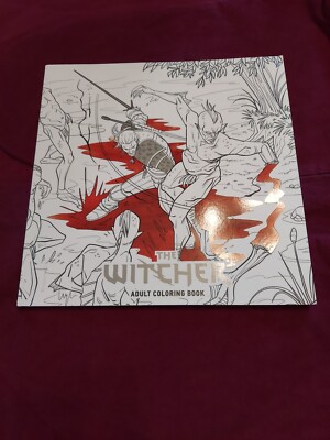 The Witcher Adult Coloring Book by CD Projekt Red: Brand New