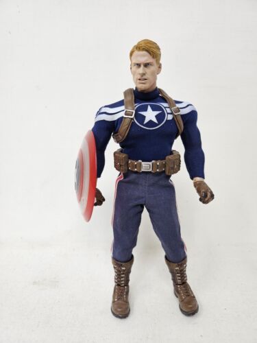 Tête personnalisée Mezco One:12 Commander Rogers Captain America PX - Photo 1 sur 10