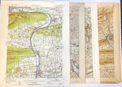 1893 - 1955 Pennsylvania Maps Not Modern Copies Not Folded Vintage Your Choice