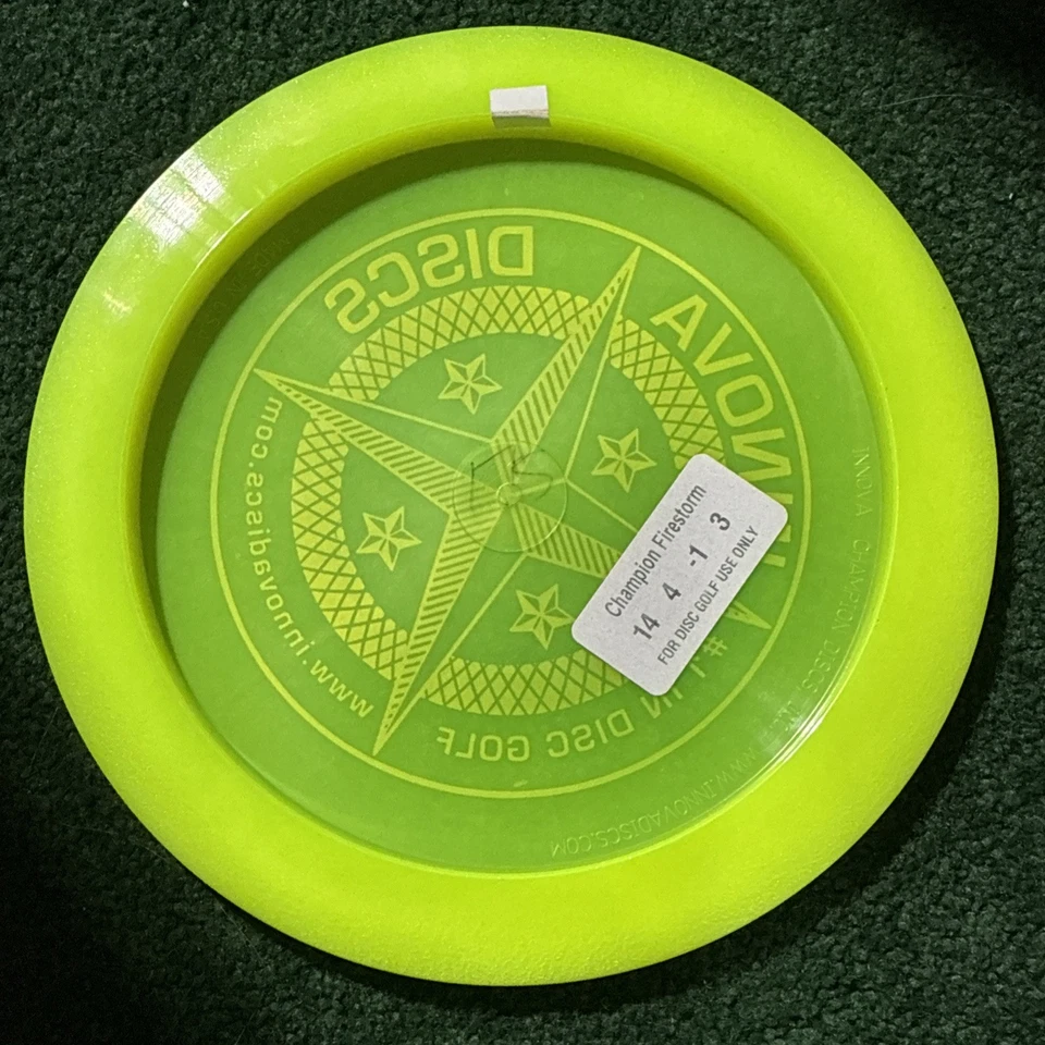 New Innova First Run (Proto Star) Champion Firestorm 175g metallic blue stamp - Image 2 of 2