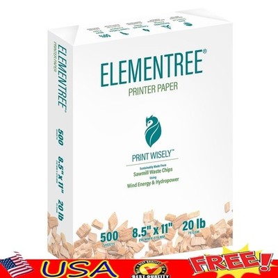 Sustainable Printer Paper Ream 500 Sheets Double Sided Printing Office School