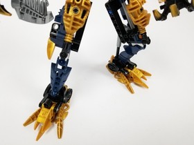 LEGO Bionicle 8734 Brutaka Complete Titan Warrior Gold Order of Mata Nui