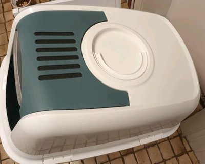 XXL Katzentoilette Katze Ragdoll Sehr Gut Gereinigt und Desinfiziert 59x40x47cm