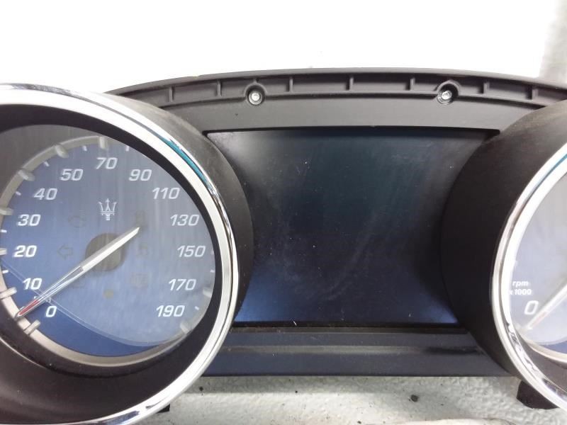 MASERATI QUATTROPORTE 2014 Speedometer 871700 ID# 670009735