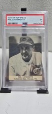 1947 Tip Top Bread Phil Cavarretta PSA 5 - VINTAGE ISSUE - HIGHEST GRADED! POP 1
