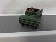 Corgi Juniors Daimler Scout Car Military Tank Green Die Cast