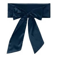 FüR Satin Sash Belt Hochzeit Party Braut Blank Satin TaillengüRtel Marineblau